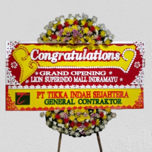 Karangan Bunga Papan Congratulations