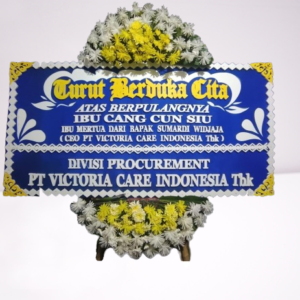 Bunga Papan Duka Cita Indramayu