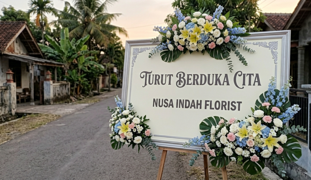 Bunga Papan Duka Cita Indramayu