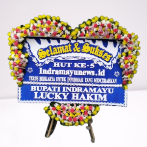Karangan Bunga Selamat Indramayu
