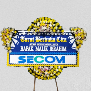 Karangan Bunga Papan Duka Cita