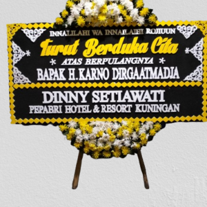 Karangan Bunga Duka Cita Indramayu
