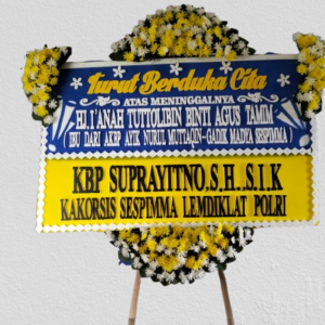 Karangan Bunga Papan Duka Cita Indramayu